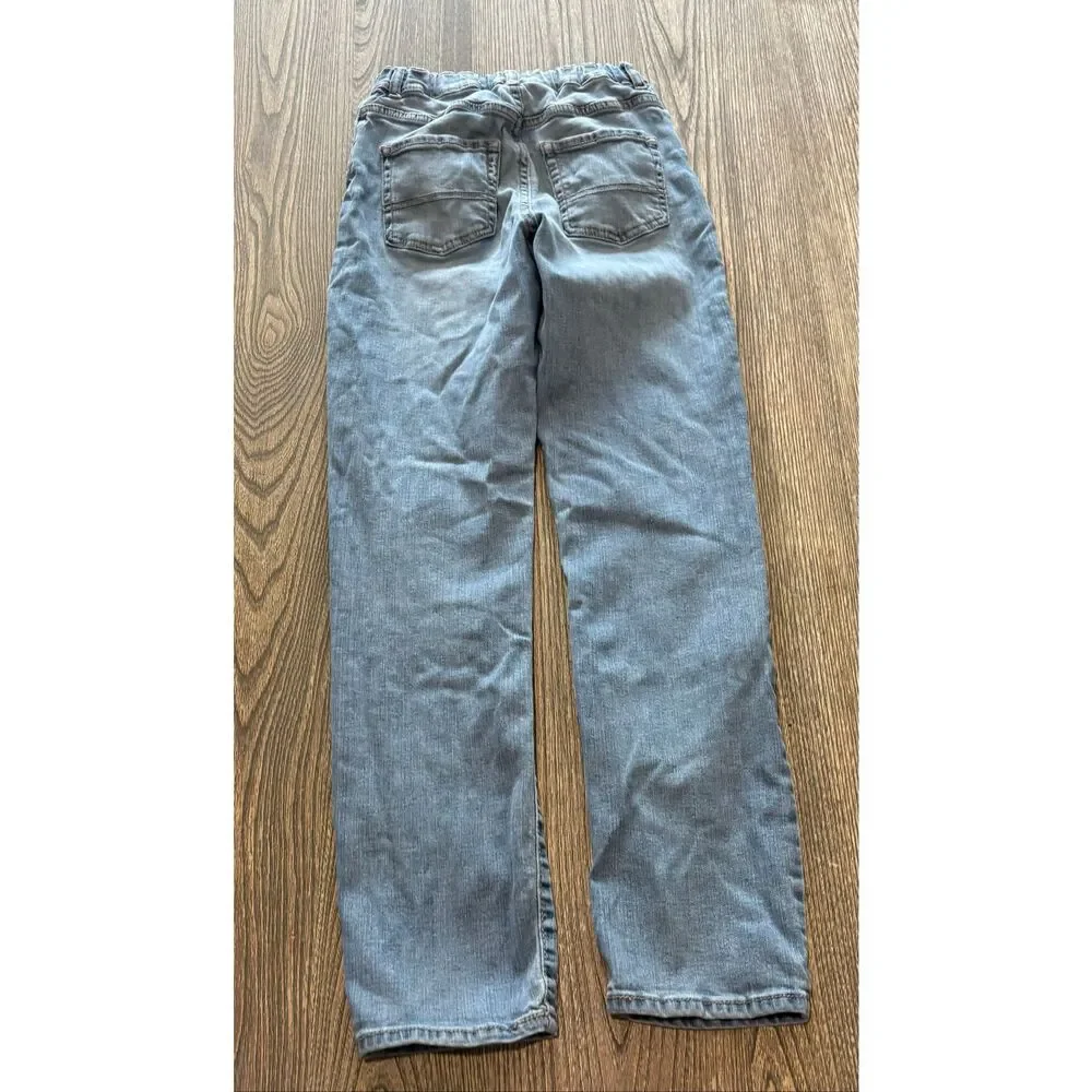 The Children's Place Youth Boys Straight Jeans Slim Fit Denim Blue Size 14